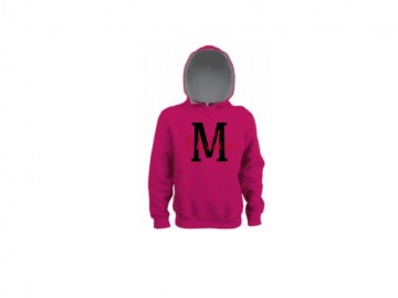 Hoodie meisjes roos
